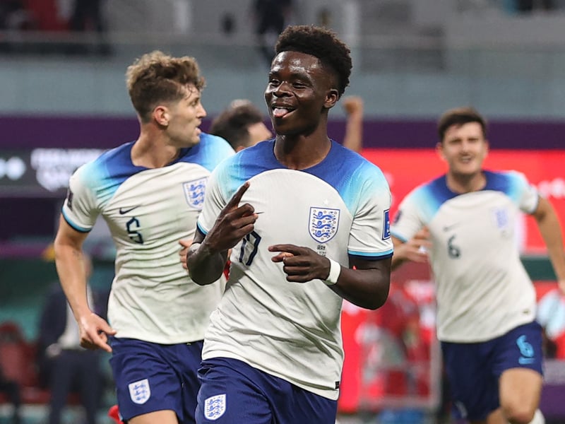 Super strike almost on the volley for his first goal. He then bettered it by dancing through the Iranian defence before scoring his personal second and England’s fourth. Aged 21, he already feels like a key member of the England team