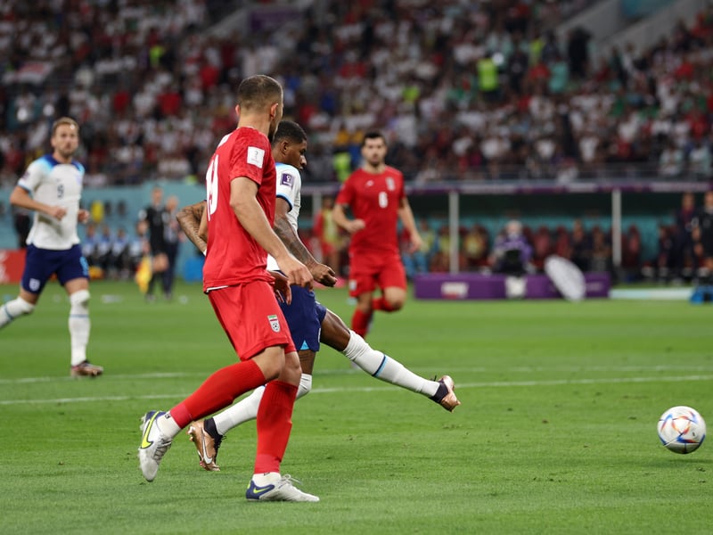 Scored with his first touch of the game. Literally two touches, one to get himself in a great position and the second to plant the ball beyond the goalkeeper