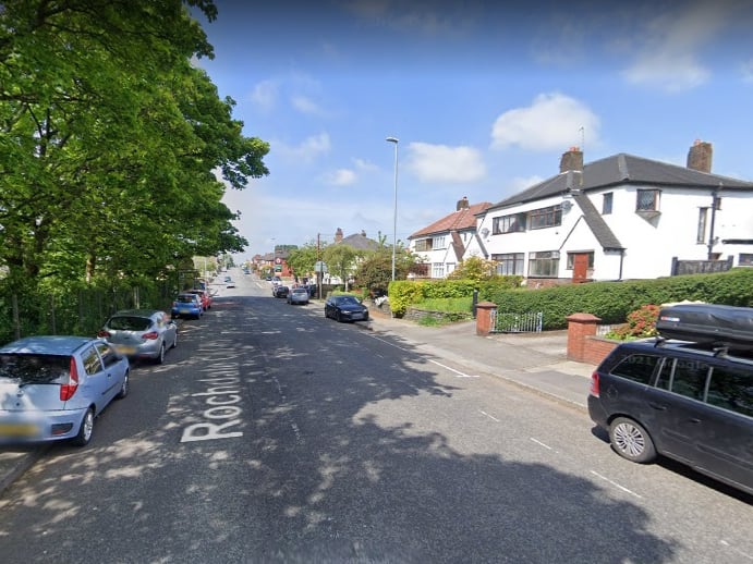 In Hooley Bridge and Norden West 59.2% of households are not deprived, the highest percentage in Rochdale. Photo: Google Maps