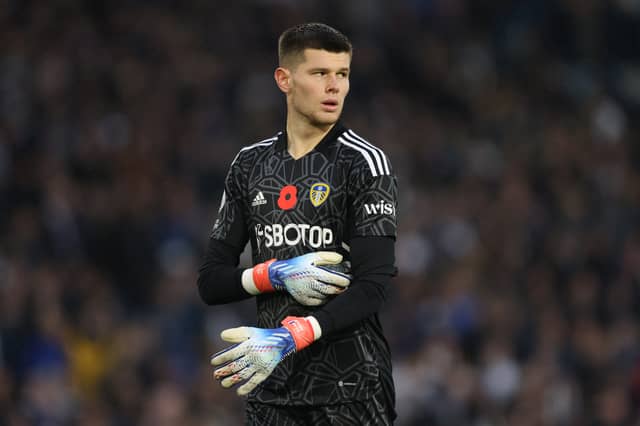 No question. Tipped to become France’s number 1, Meslier can safely wear the Whites gloves for as long as Leeds can keep him.