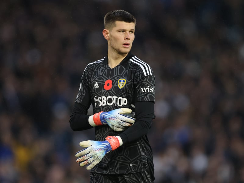 No question. Tipped to become France’s number 1, Meslier can safely wear the Whites gloves for as long as Leeds can keep him.