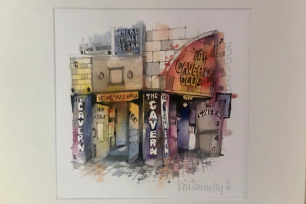This limited edition print is from the original artwork of a local artist, showing the bar where the Beatles regularly played. Purchase here: https://liverpoolgiftgallery.co.uk/collections/beatles/products/limited-edition-the-cavern-original-print