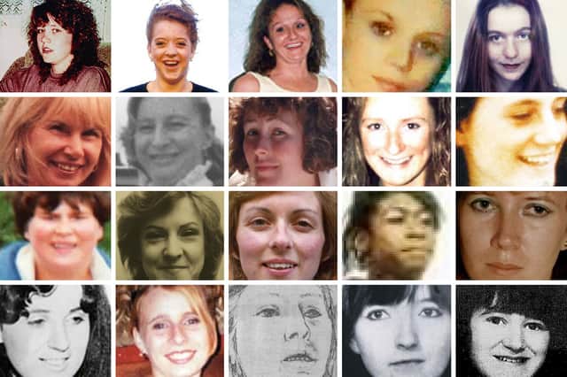 20 murdered women whose cases remain unsolved.