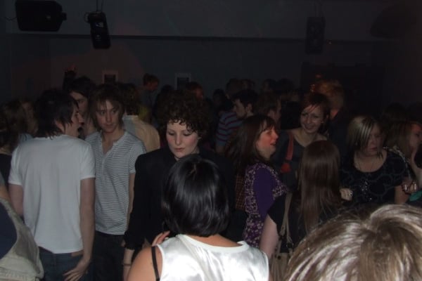 The dance floor upstairs at The Beat Club, one of Glasgow's most sorely missed clubs