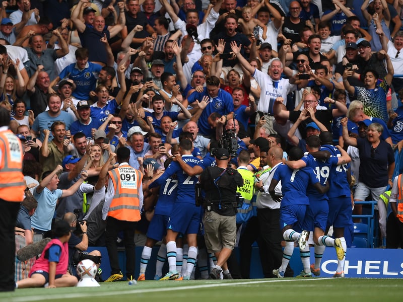 Capacity: 40,853. Average attendance: 39,901