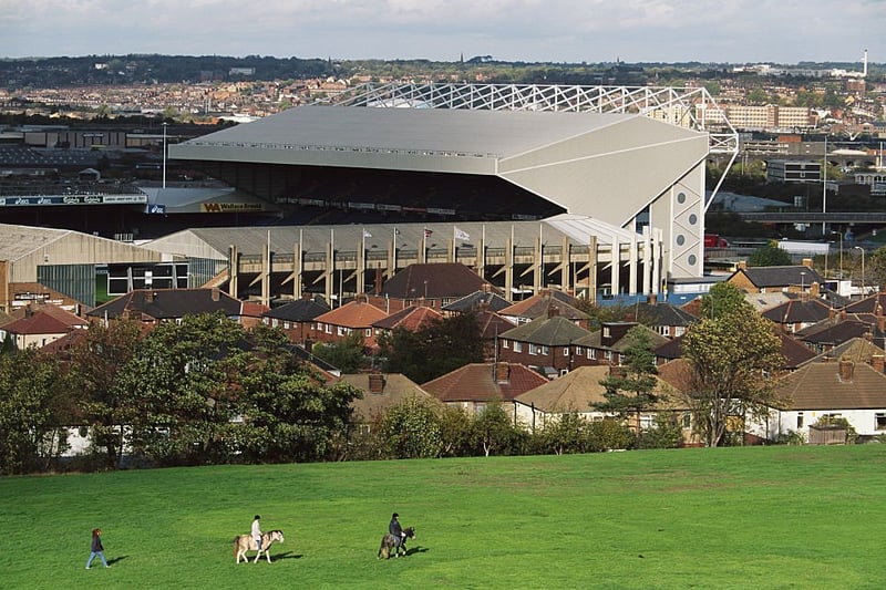 Elland Road played host to Group B games in the European Championship in June 1996.