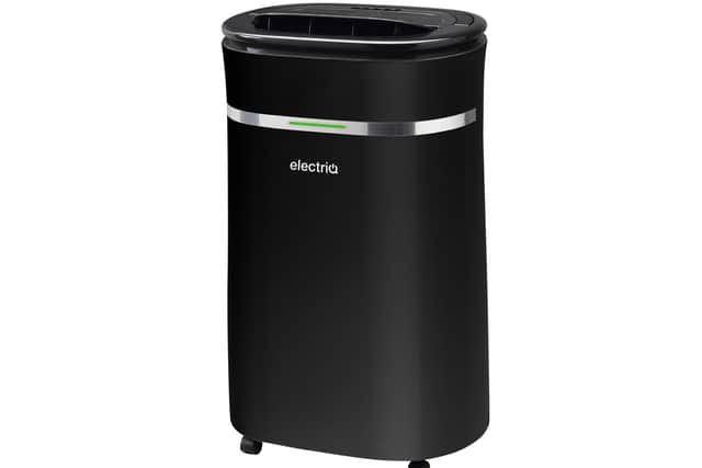 Keep your house dry and cosy for less with an electriQ Low Energy UV Antibacterial 12 Litre Dehumidifier - £39 off