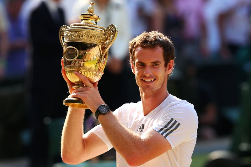 Tennis superstar who won three Grand Slam singles titles, including two at Wimbledon.