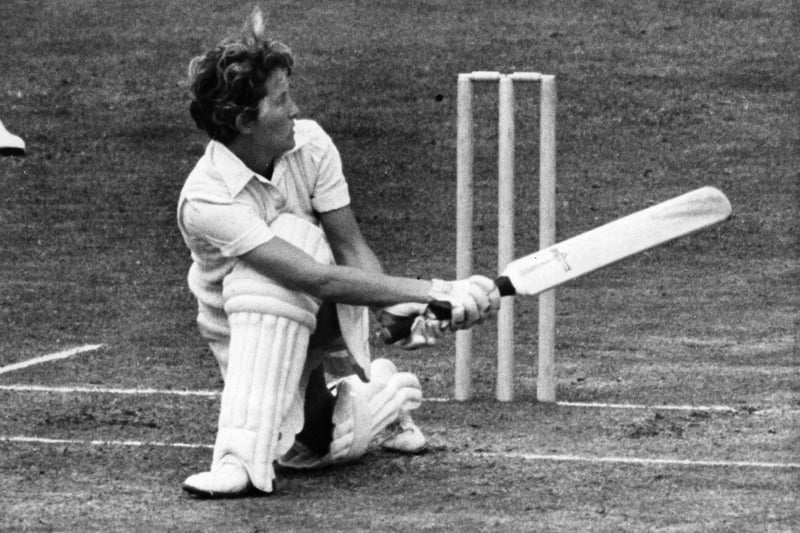 Former England Women’s Cricket captain - the first to hit a six in a test match. Sadly passed away in 2017.