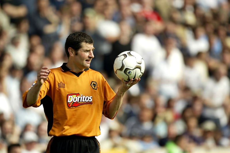 Manchester United legend who ended his career with Wolves; a delight as he supported the club as a child.