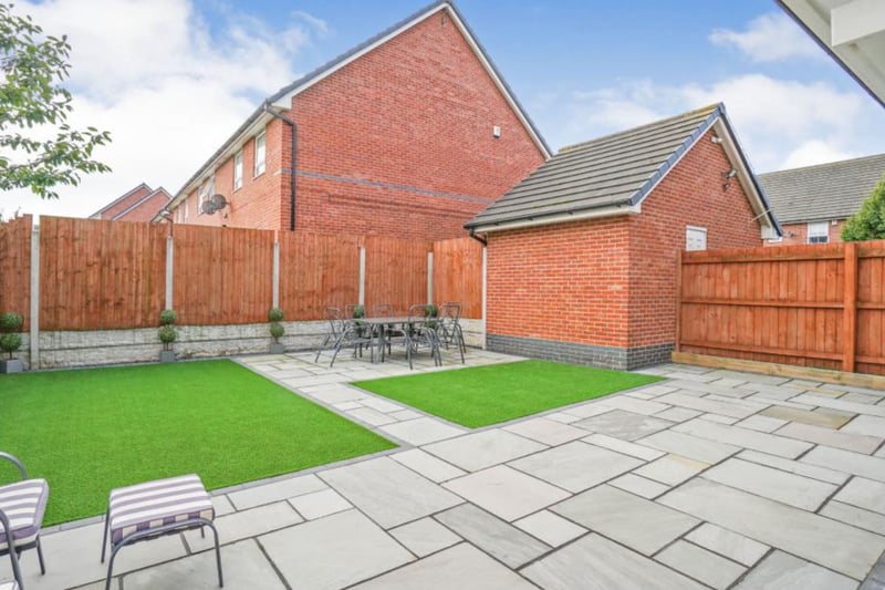 And, the property in Everton has a large rear garden.
