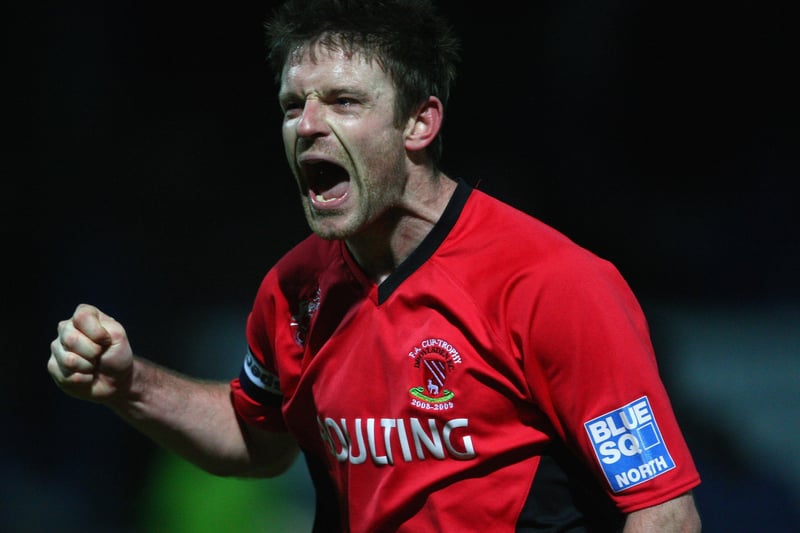 Morecambe’s record signing of Nick Sorvel, who signed from Shrewsburty Town for just over £150,000 in 2006.