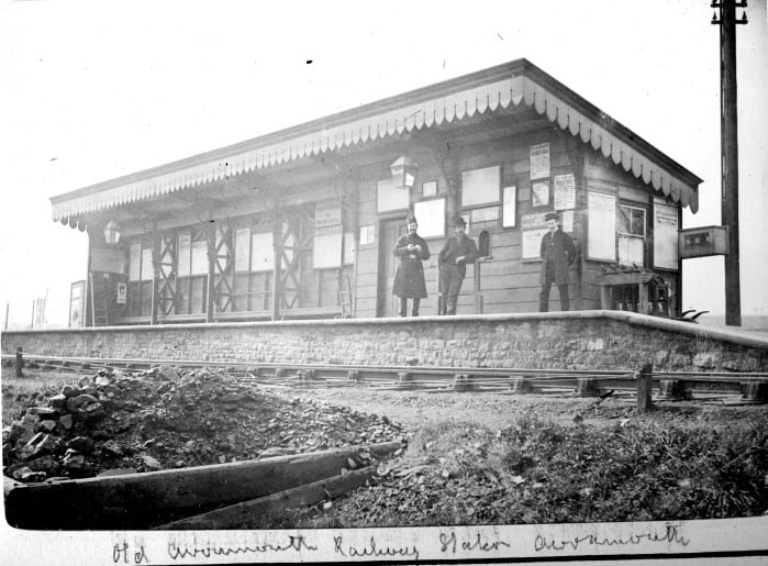 Avonmouth railway station was the terminus of the Bristol Port Railway and Pier.  It opened in 1865 and had two platforms and an adjacent hotel. The station was closed in 1902 as the land was required for the expansion of Avonmouth Docks.