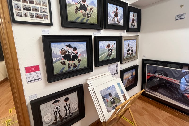 These pieces by Edward Tibbs would be perfect for a father who got their bairn into Newcastle United all those years ago. They are prices around £49 and can be purchased from the North East Art Collective in Eldon Square.