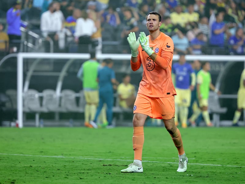 Chelsea’s third-choice goalkeeper is ‘recovering’ from injury and won’t be involved. 