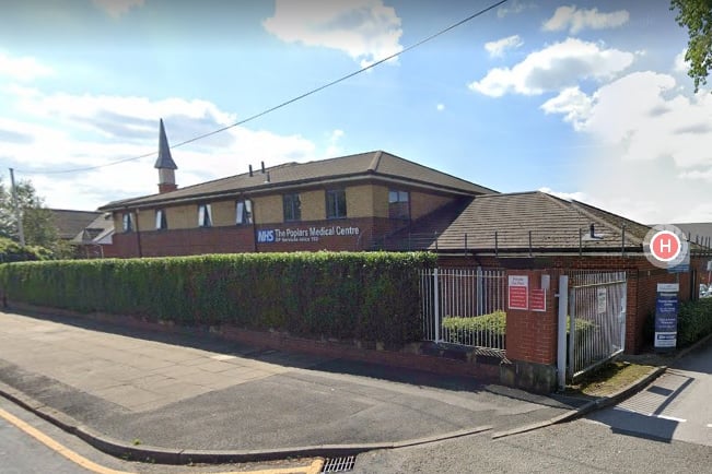 This practice on Partington Lane in Swinton was where patients most commonly had to wait, with 16% of appointments booked waiting more than 28 days between the booking and someone seeing a GP. Photo: Google Maps