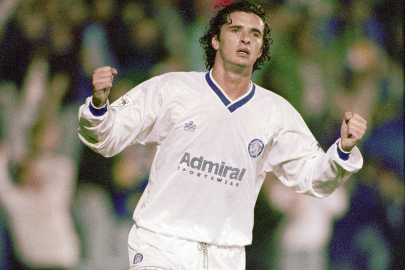 After joining Leeds as a teenager, the Flintshire-born midfielder made over 300 appearances for United and scored 57 goals, before moving on to play for his boyhood club Everton in 1996. One of the most Premier League footballers who later transformed the fortunes of the Welsh national team as manager. A Whites legend.