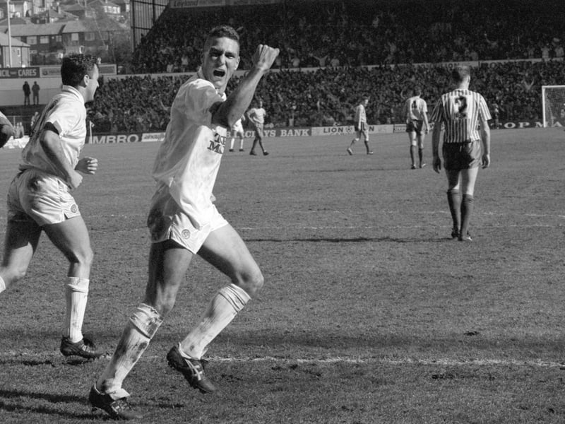 The midfielder’s Leeds United career was short but sweet; he appeared in all but one league games of the Whites’ Second Division-winning season helping United to play top flight football for the first time in eight years.