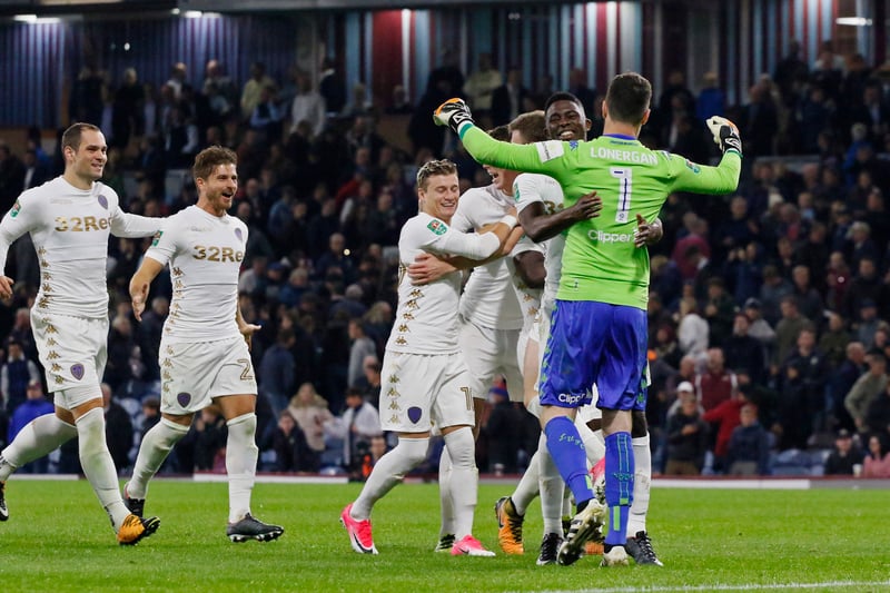 Hadi Sacko looked to have stolen a win for Leeds in the 80th minute at Turf Moor but the hosts pegged the Whites back twice in a dramatic end to the league cup tie. The sides were not separated by extra time, with ‘keeper Andy Lonergan sending United into the fourth round as he saved James Tarkowski’s penalty.