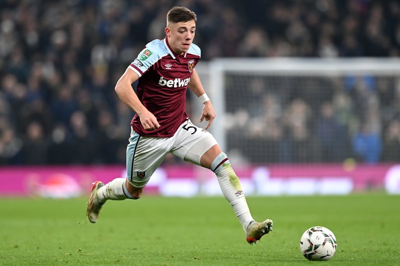 Another loan signing during the January window, the West Ham United youngster has slotted into the right wing-back position.
