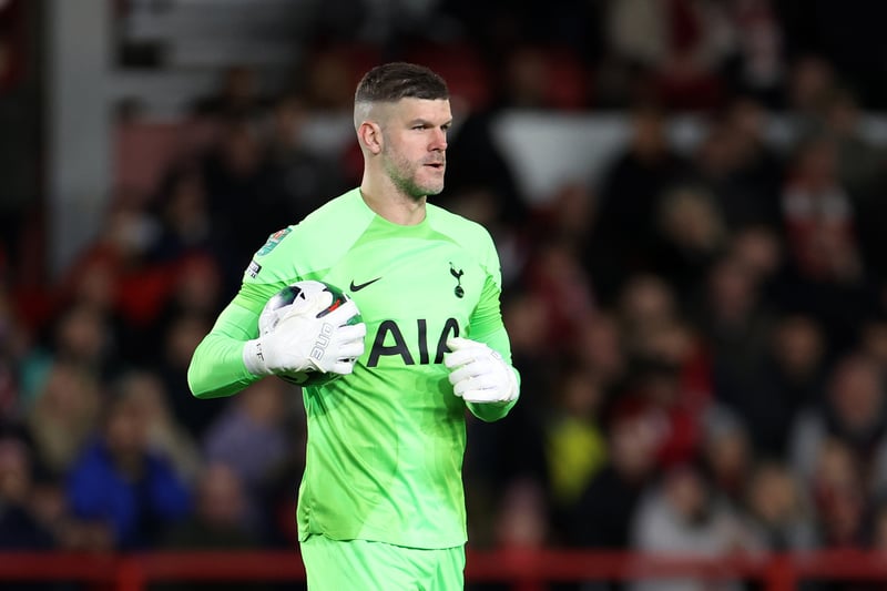 Forster joined Spurs to become a back-up to Hugo Lloris and has made one appearance in the Carabao Cup - a defeat to Nottingham Forest. 