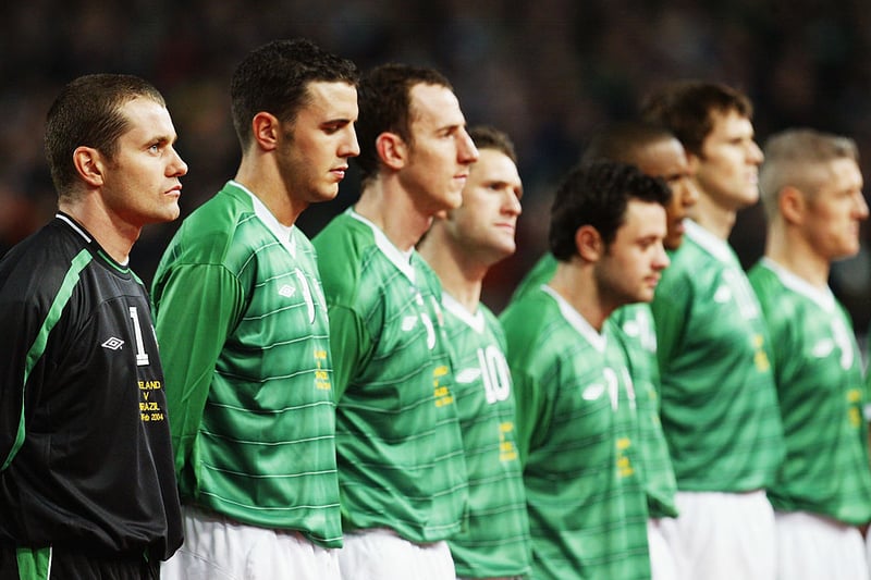 Ex-Newcastle centre-back was part of the Ireland squad in 2002 but didn’t get on the pitch. 