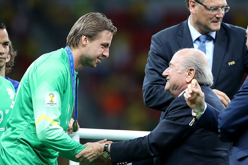 Tim Krul was one of the stars of the 2014 World Cup for Netherlands as he came off the bench to save two penalties in a quarter-final shoot-out win over Costa Rica. 