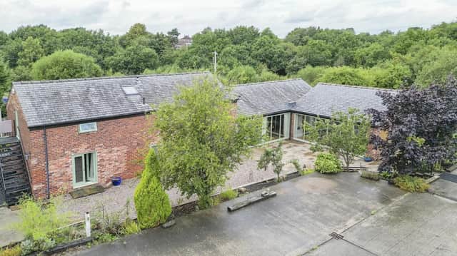 This unique farmhouse on the outskirts of Manchester is for sale for £1,500,000.