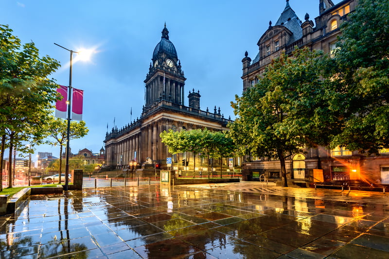 Yorkshire and the Humber had England’s highest rate of invasive Group A Strep, at 1.4 cases per 100,000 people. There were 75 cases in the 10 weeks to 20 November, 2022. Pictured, Leeds.