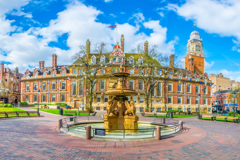 Joint seventh with London was the East Midlands. There were 0.8 cases of invasive Group A Strep per 100,000, with a total of 40 cases reported. Pictured, Leicester.