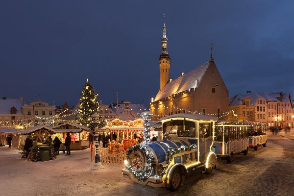 Set in a fairytale landscape, Estonia’s Christmas markets are considered some of the best in Europe. They sit in the heart of town, surrounded by medieval buildings and a light dust of snow. The town hall is packed with over 60 wooden stalls, selling items from handmade wreaths, local arts, hot wine and baltic cheese. Santa is present in his grotto to welcome children to the festivities. At the front of the town hall, Estonia’s tallest Christmas tree sits - every year since 1441, making it one of the first to be displayed in Europe. 