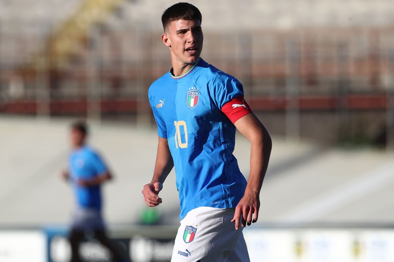 The Italian teenager could do with getting some experience of playing in England to boost his development. 