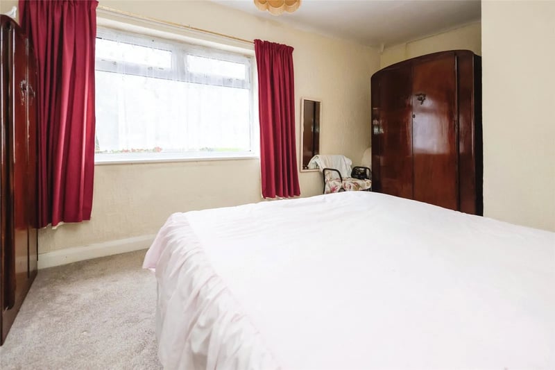 A second view of the master bedroom on offer at Tysoe Road
