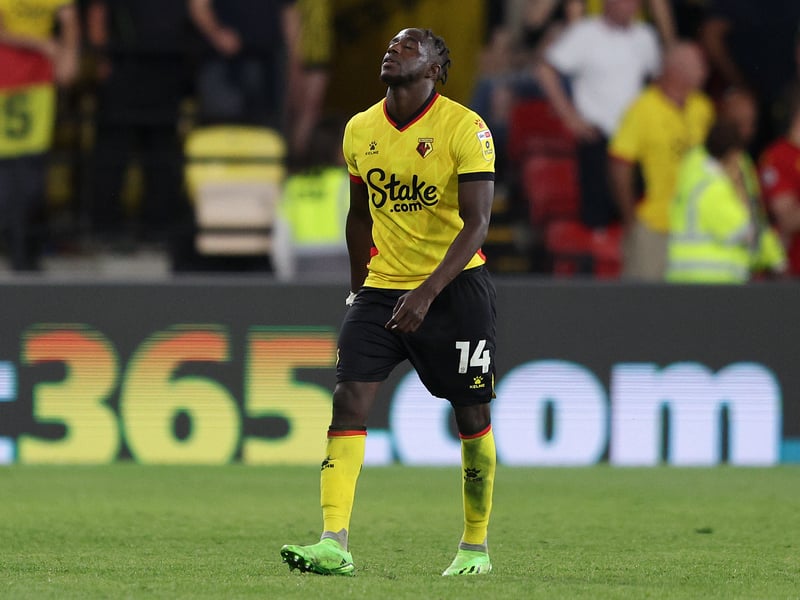 40 yellows, 0 second yellows, 1 straight red (45 points)