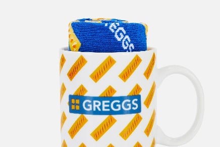 “Name a better Christmas gift than a sock and mug set, covered in Sausage Rolls, we’ll wait…The perfect stocking filler or Secret Santa gift this season.”