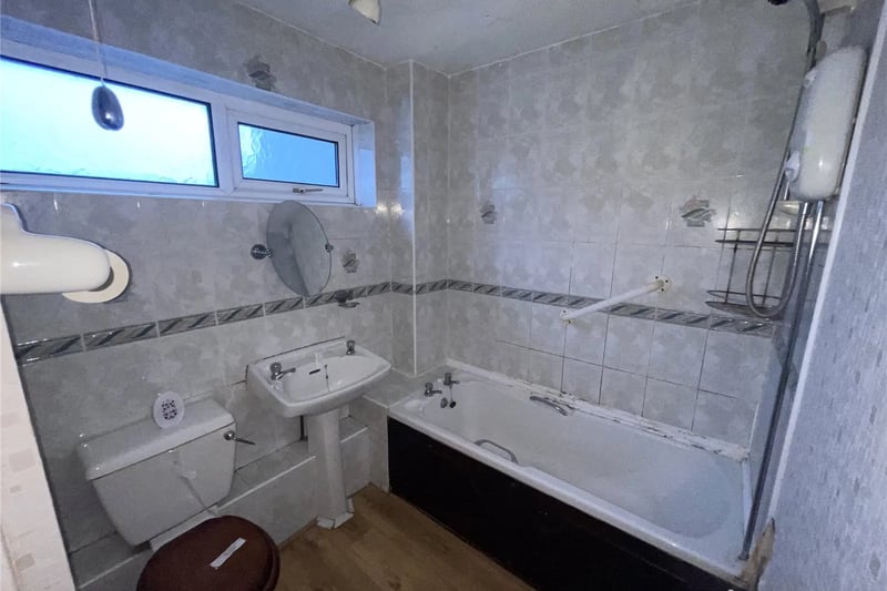 The second, main bathroom in the property has had a renovation - one of the more costly expenses when renovating a home