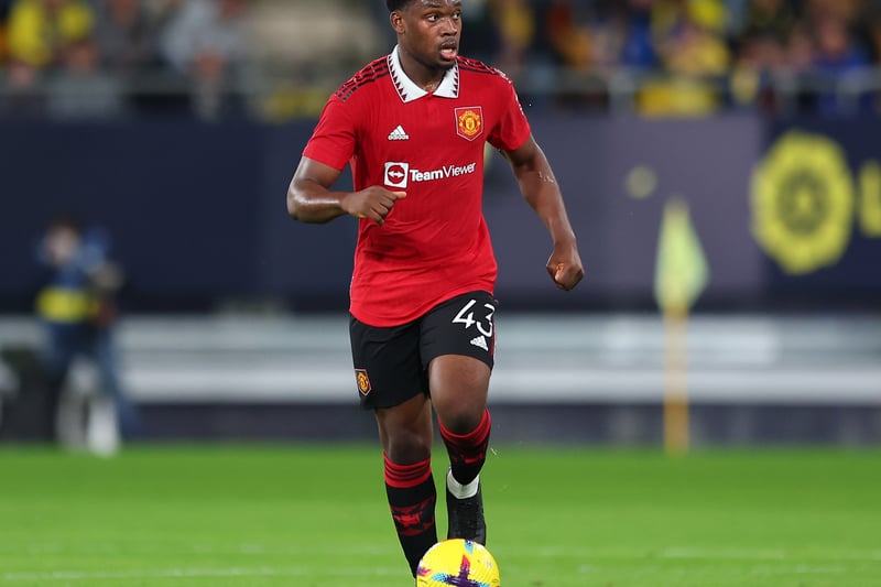 Similar to Wan-Bissaka, and the youngster’s selection at centre-back hints he’s fifth-choice in Ten Hag’s plans. 