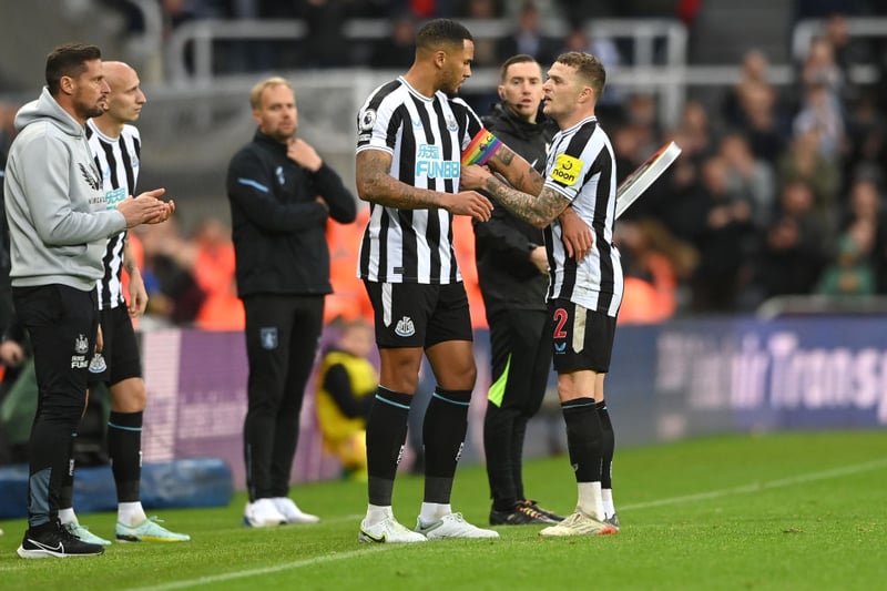 Lascelles has trained the full week, whereas Dan Burn has missed a couple of sessions due to his delayed arrival.