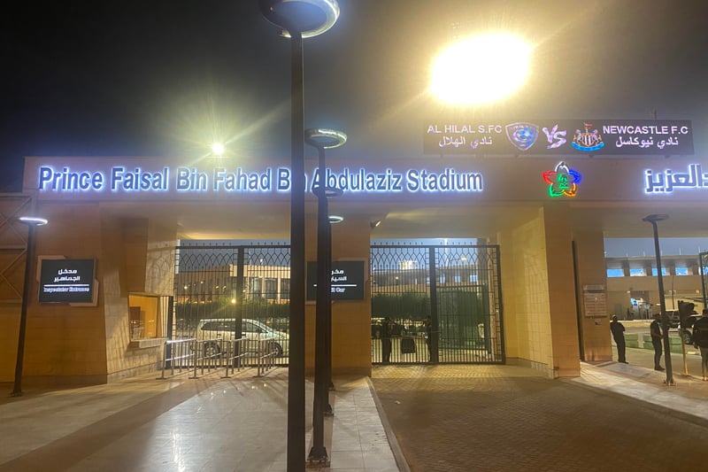 Prince Faisal bin Fahd Stadium. 