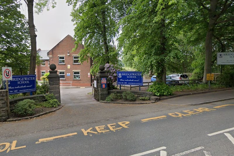 Bridgewater School is a mixed independent school in Worsley. It ranks ninth in Manchester and 398th nationally. Credit: Google Maps