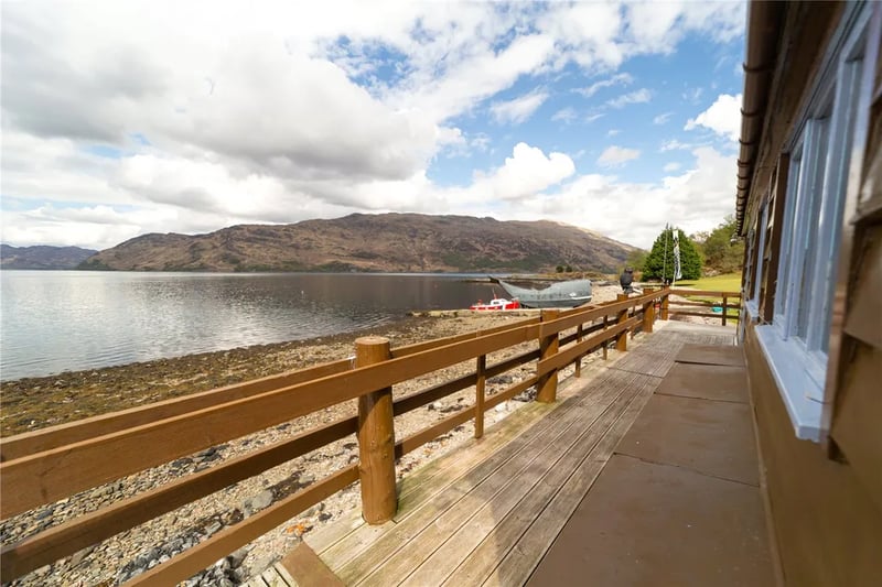 Jack’s Lodge offers spectacular views of Loch Nevis and Knoydart and Cuillin mountains