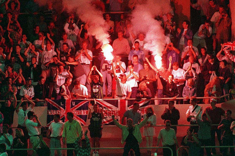 No pyro, no party, say the travelling support who watched Tony Yeboah hit three in Monaco in 1995.
