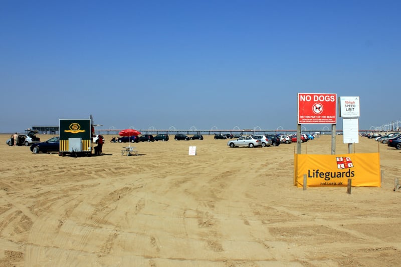 A sunny Southport beach in 2013. 