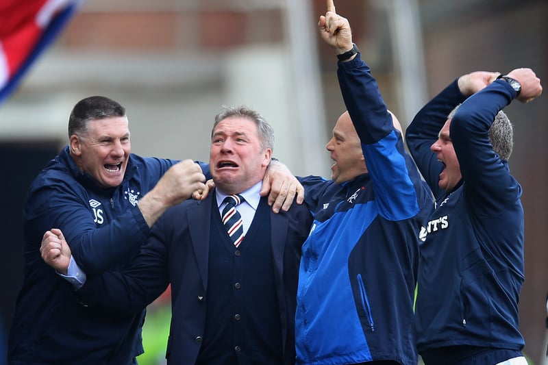 McCoist managed an impressive win percentage of 72.46%. That’s the highest from any full-time manager at Rangers.