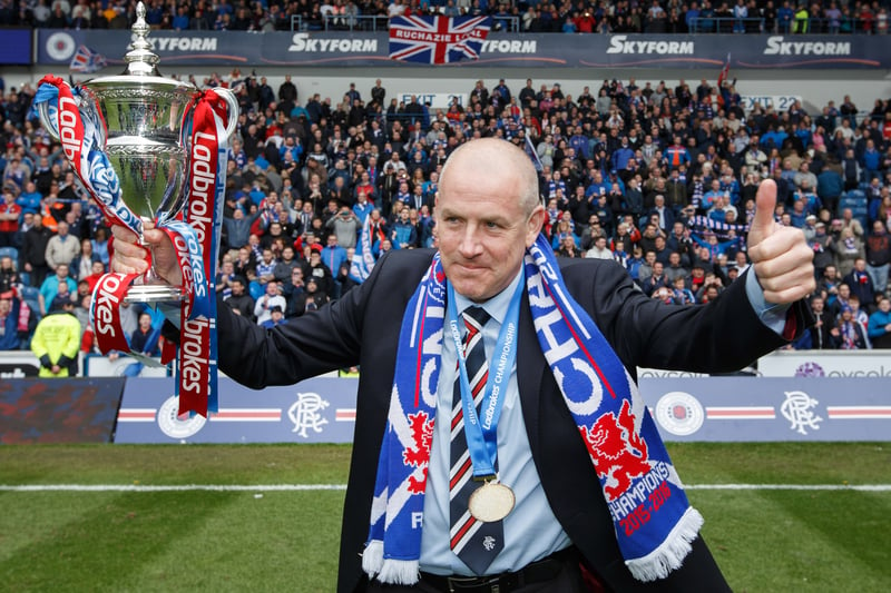 Warburton put together a win percentage of 65.85% during his time at charge at Ibrox.