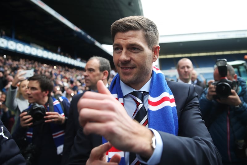 Gerrard managed a win percentage of 63.77% during his successful time in charge.