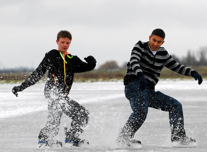 The ice skating championships with Dale Warrener and Aidan Love
