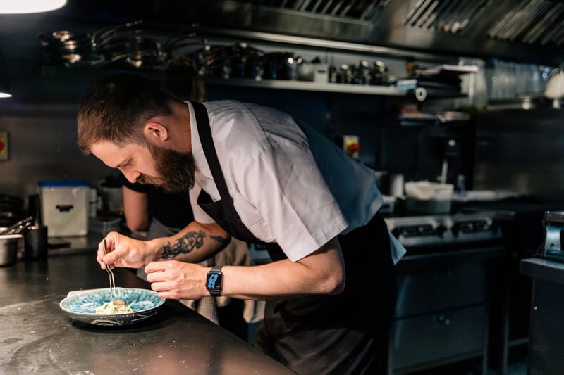 Brad Carter’s Michelin star restaurant has a 4.7 rating from 471 Google reviews. One customer wrote: “We had the best time last night. The venue is cool, the food unbelievable, and the staff were the cherry on the cake!”