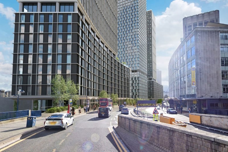 The new proposed development for the iconic Ringway Centre will see three huge buildings introduced to the site, ranging from 44 storeys up to 56 storeys. If the plans are accepted a total of 1,750 apartments will be provided as well as food and drinks outlets, a spa, a cinema, a gym and a nightclub.  It would involve the demolition of the existing curved block, which was designed by James Roberts, the man behind Birmingham’s famous Rotunda – which has left many in Birmingham calling for the building to be retained.  The plans will now go before a Birmingham City Council planning committee in 2023.