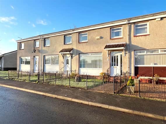 The three-bed terrace house on Hume Drive, Bothwell 